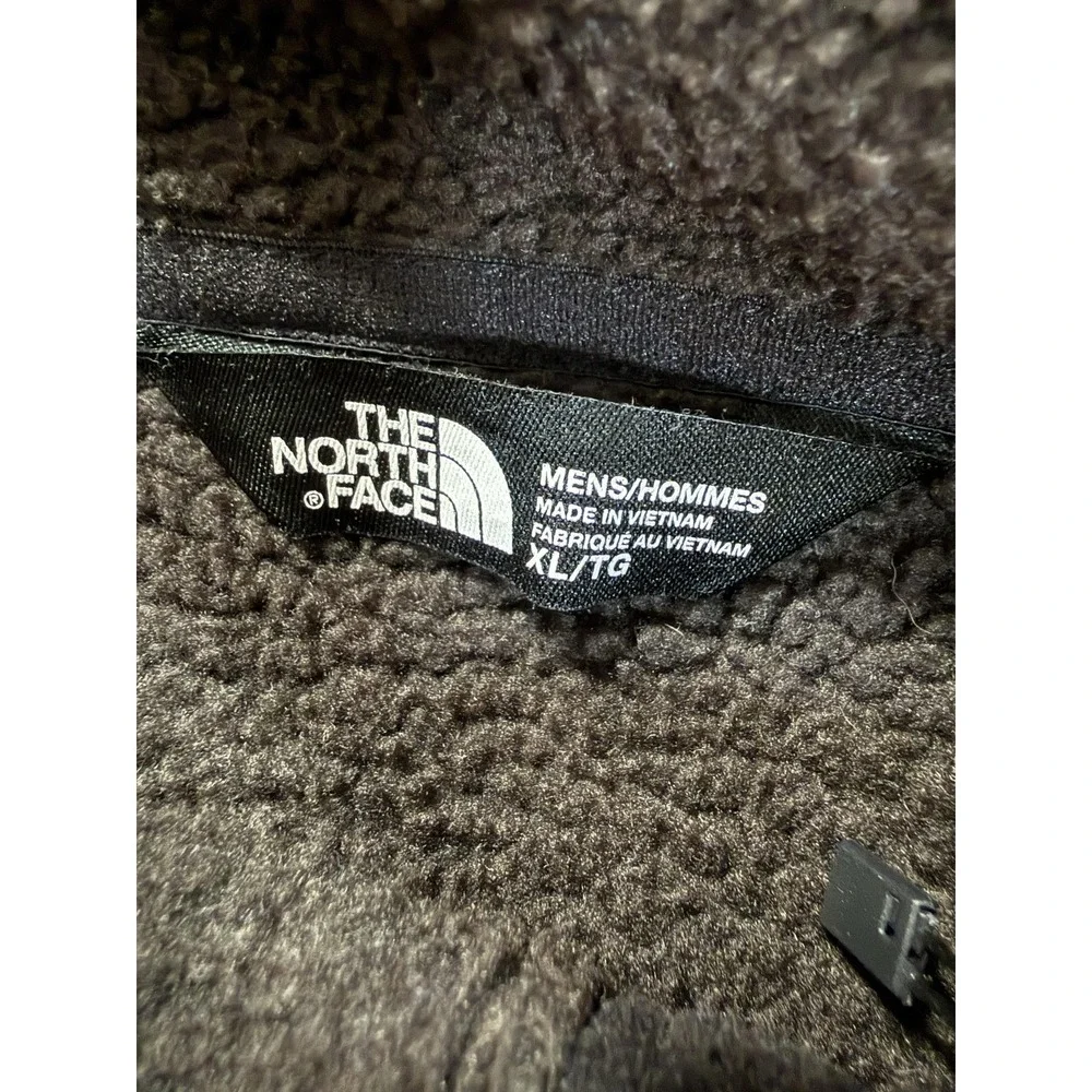 The North Face Jacket‎ Mens XL Black Fleece Full Zip Pockets